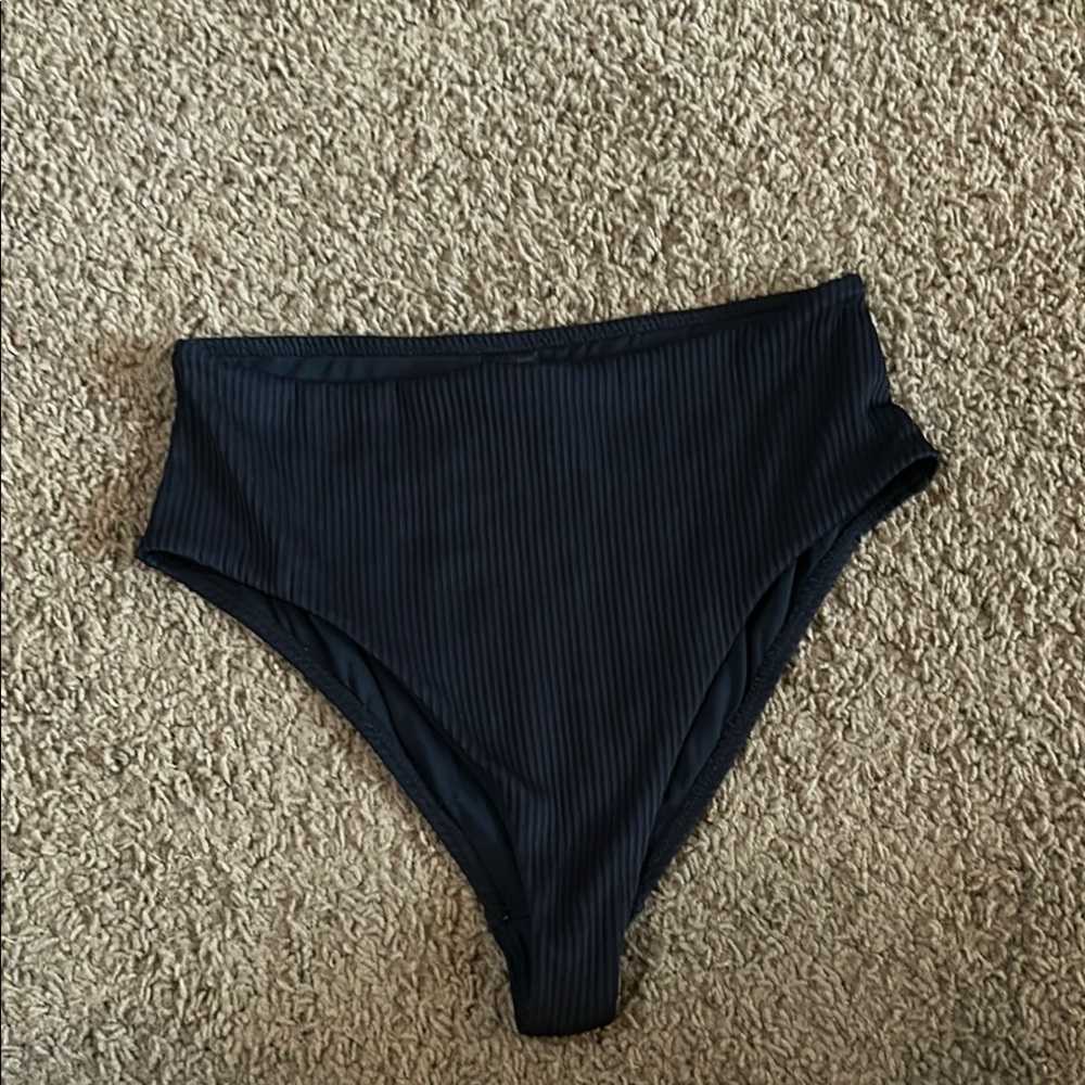 Topshop Black Bikini Bottom